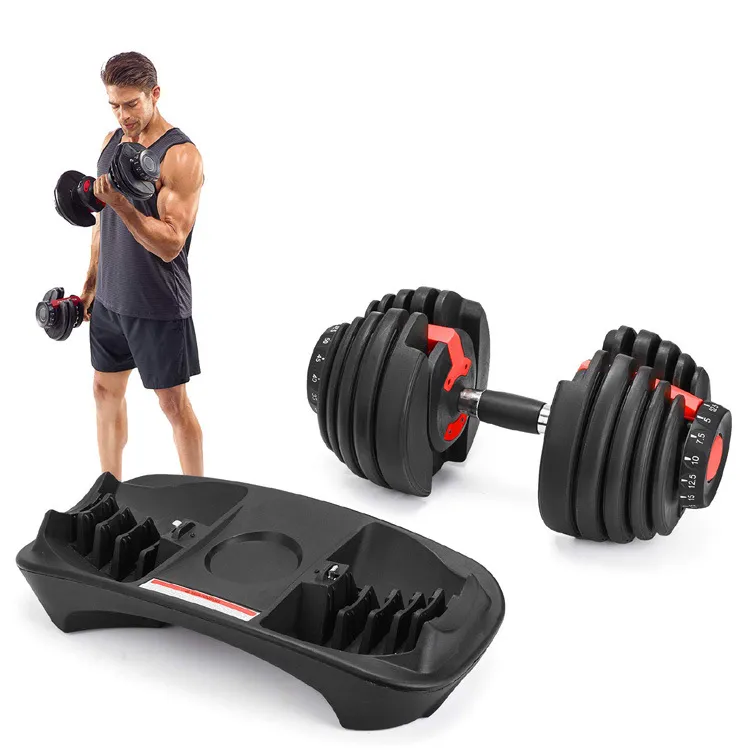 Adjustable Dumbbell Set 4