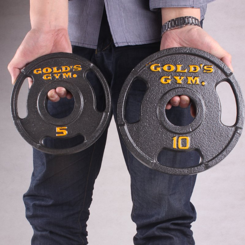 Factory Price Gym Equipment Fitness Equipment Cast Iron Barbell Bumper Plates