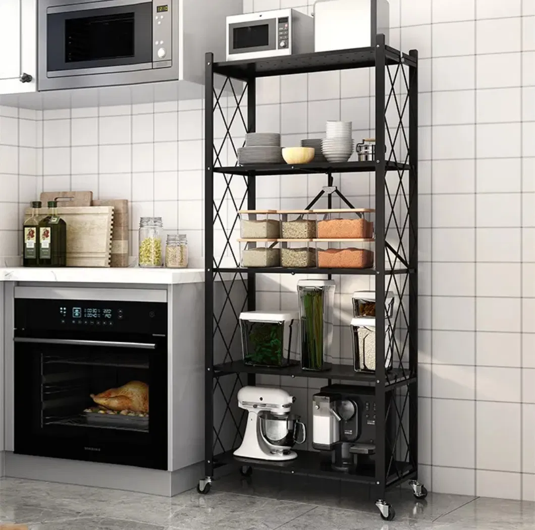 Kitchen Foldable Storage Rack 5