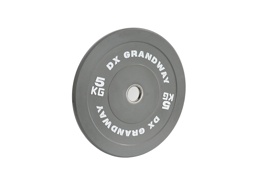 Colorful Rubber Bumper Plates Customized Logo Weight Plate