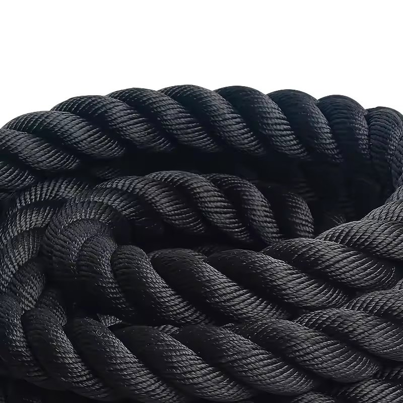 Home Gym Equipment Strength Muscle Training Polyester Speed Battle Power Rope