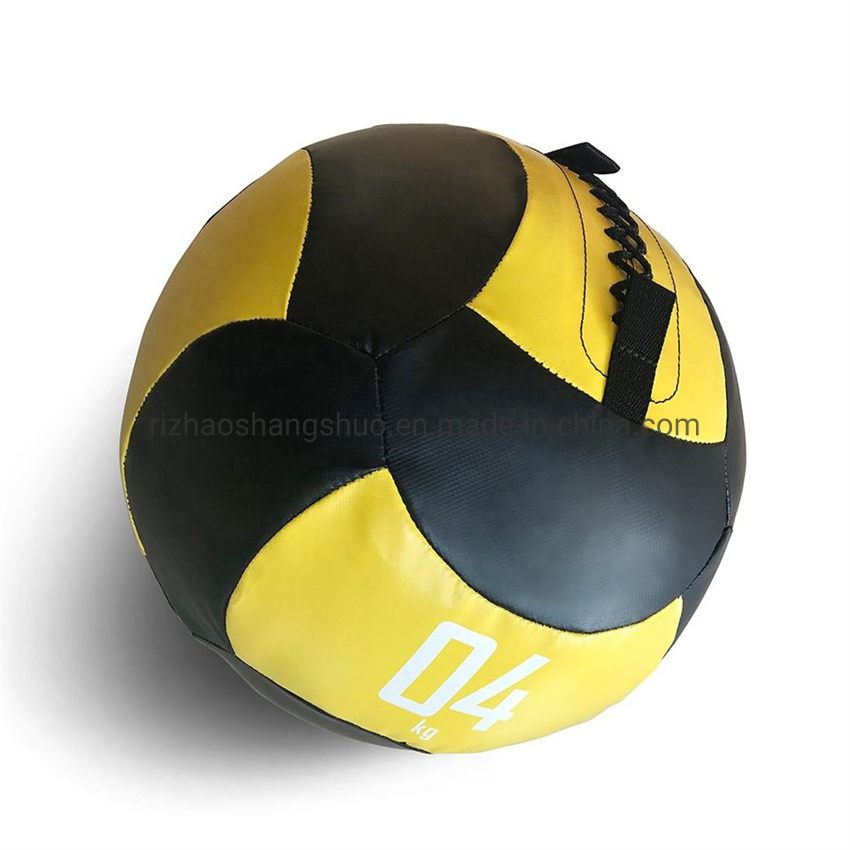 Home Fitness Gym PVC Sand Professional Wall Ball Medicine Ball for Crossfit