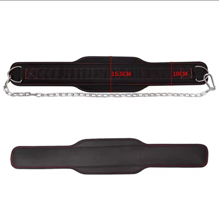DIP Belt for Weightlifting Gym Lifting Belt for Powerlifting Workout Belt with Comfortable Neoprene Support