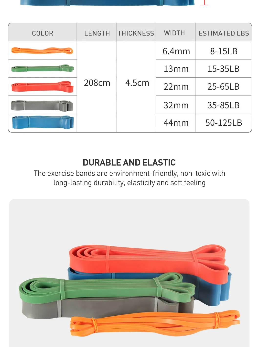 Fitness Resistance Bands 3