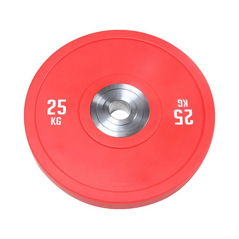 Hot Sale Colorful Gym Fitness Rubber Elite Bar Barbell Bumper Weight Plate