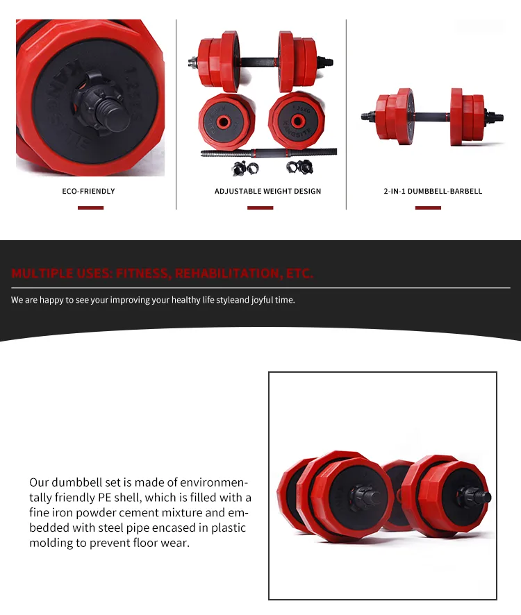 Adjustable Dumbbell Set View 2