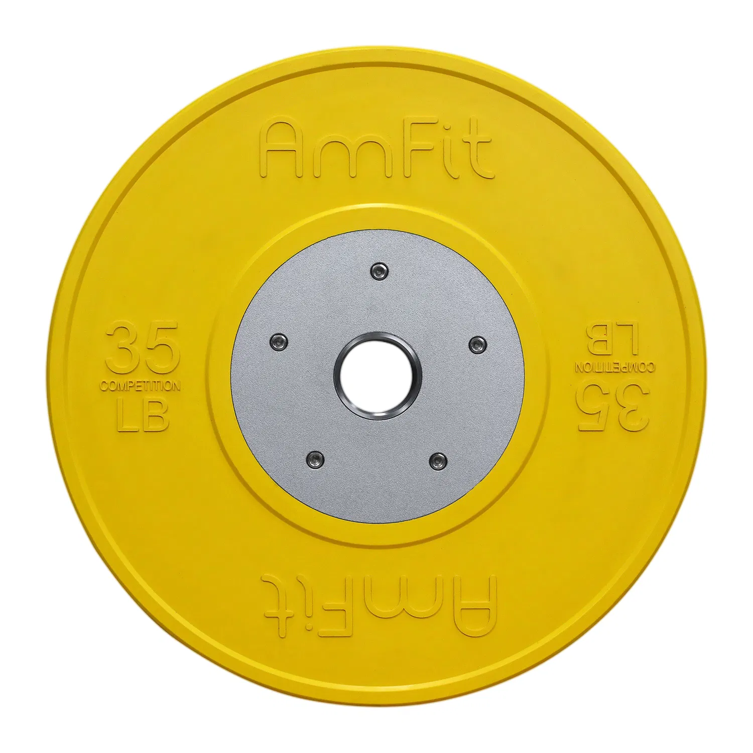 Premium Rubber Competition Bumper Plates for Weight Training