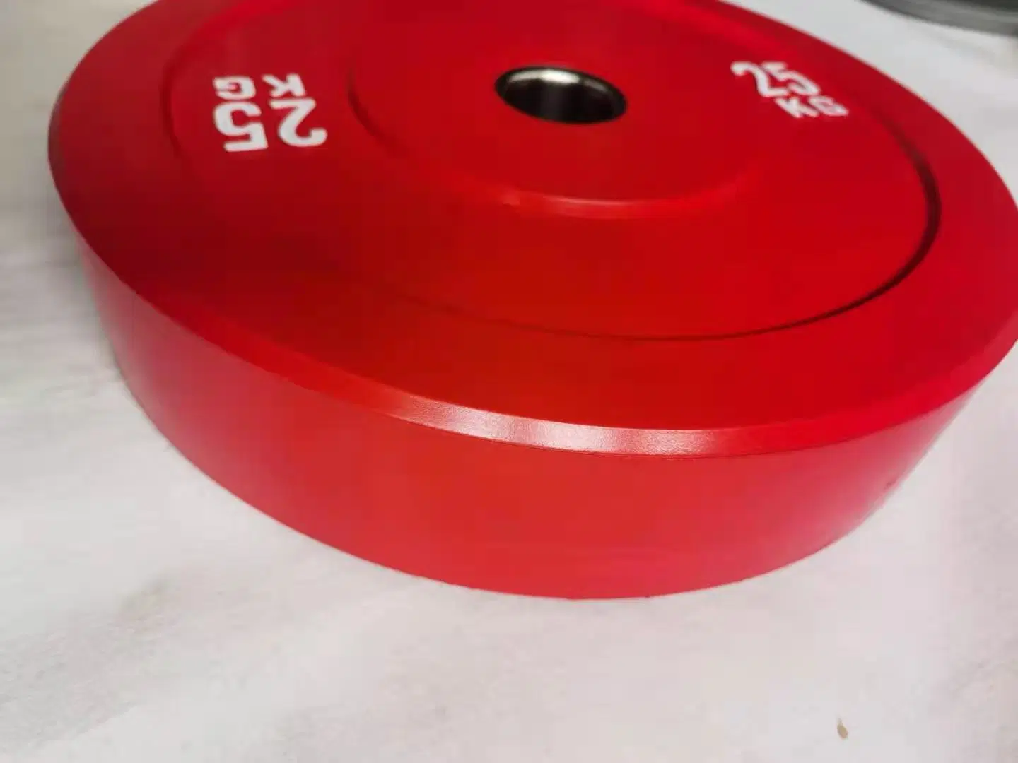 Professional Gym Fitness Equipment Weight Lifting Bumper Plates Color Barbell Plates