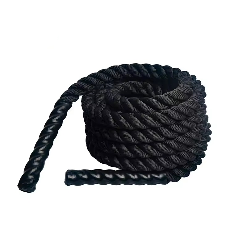 Home Gym Equipment Strength Muscle Training Polyester Speed Battle Power Rope