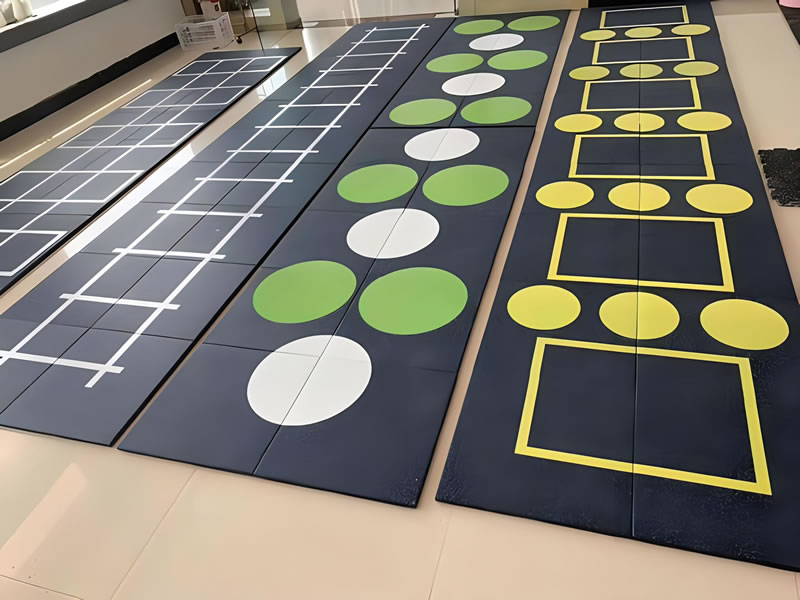 Factory Price Manufacturer Gym Rubber Flooring EPDM Rubber Flooring Gym Rubber Floor Tiles Rubber Mat Exercise Weight Lifting Gym Rubber Floor Tiles Gym Mats