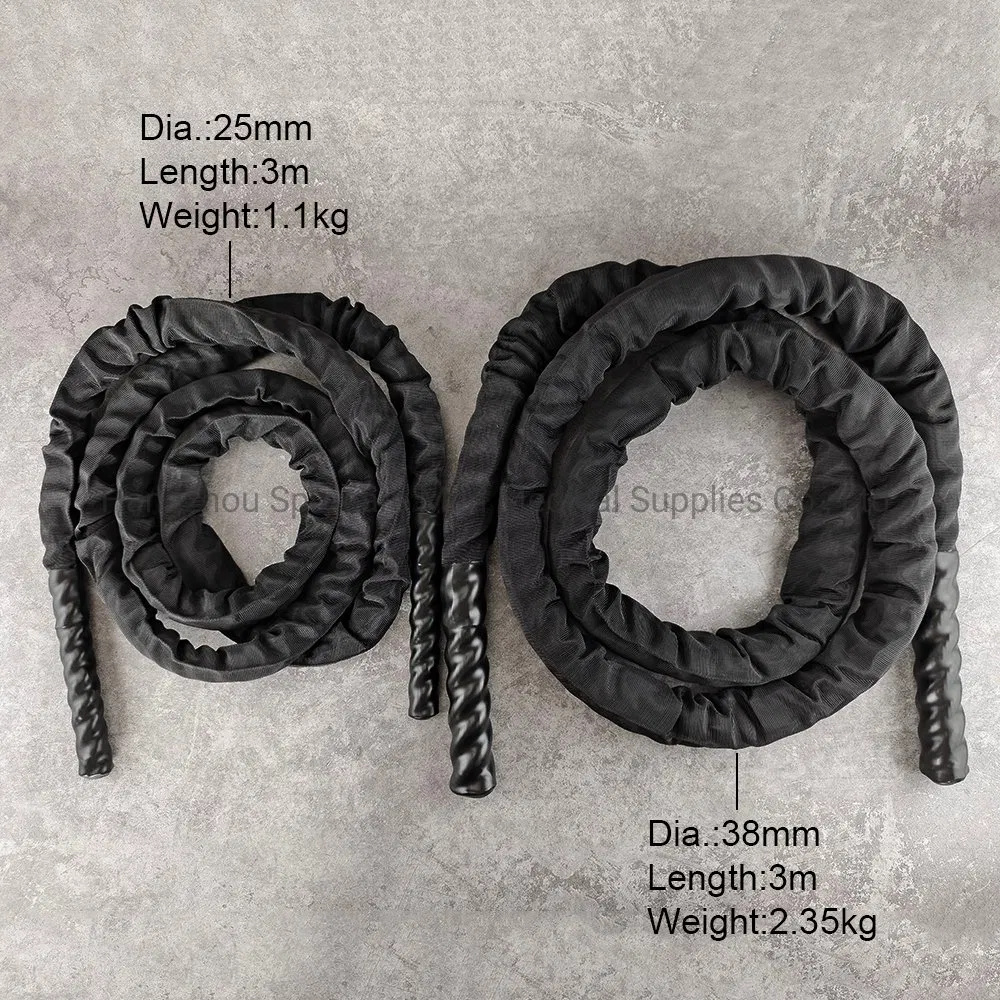 Weighted Heavy Battle Jump Rope Detail 2