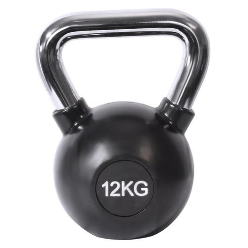 Premium Rubber Coated Kettlebell for Home Gym Workouts