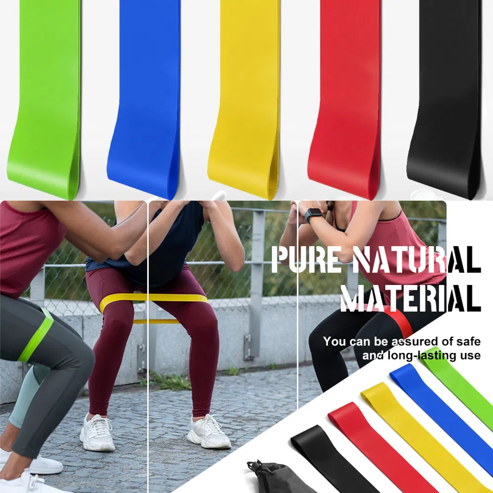 Latex Resistance Loop Exercise Resistance Bands Set