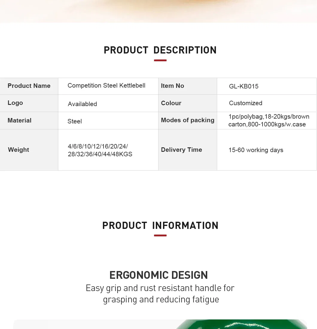 Weight Lifting Kettle Bells