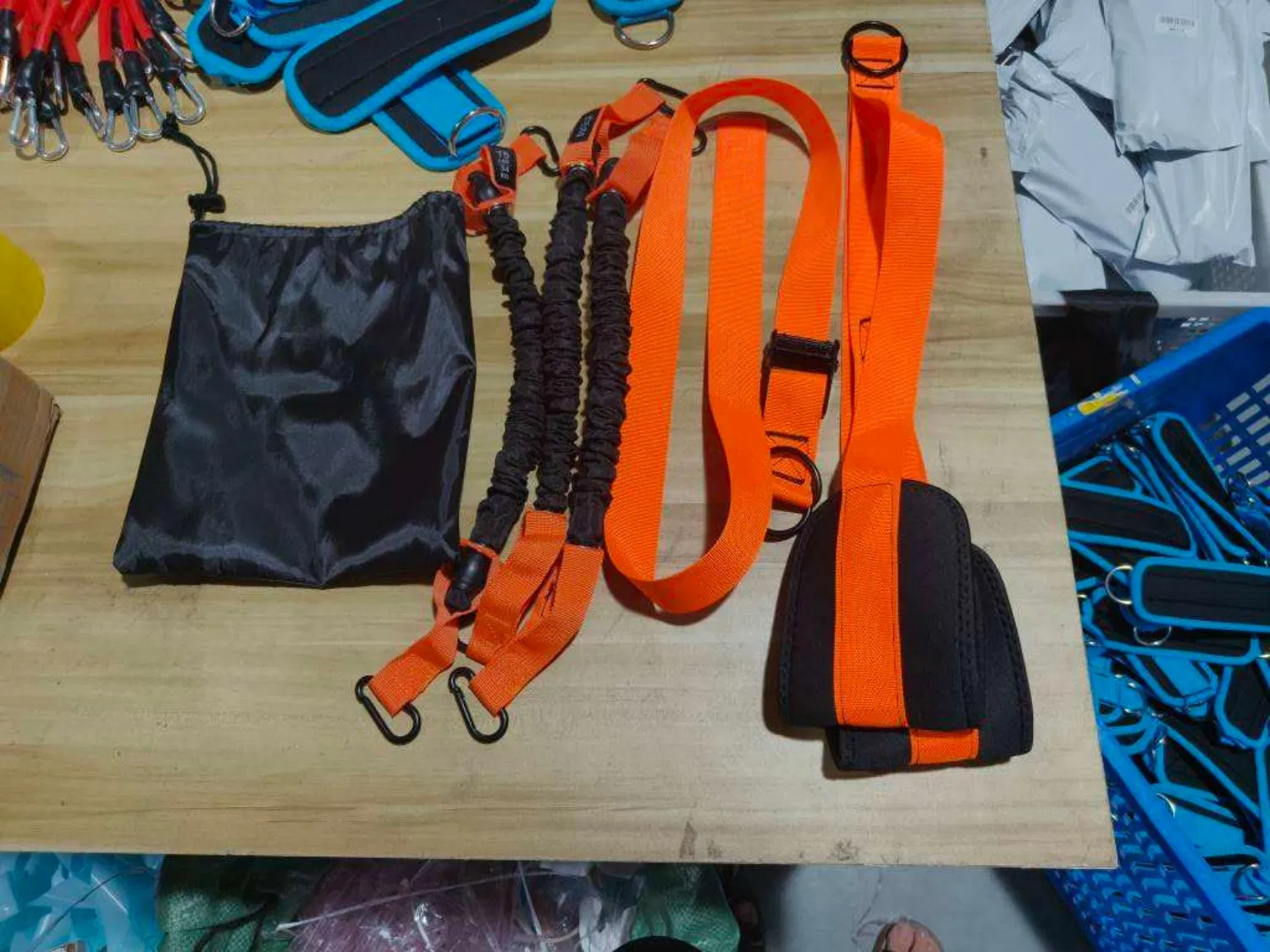 Fitness Portable Adjustable Heavy Duty Suspension Trainers Pull up Assistance Resistance Bands