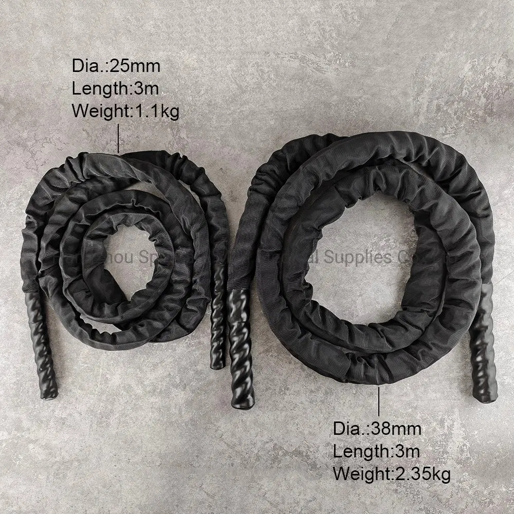 Heavy Jump Rope for Fitness, Weighted Adult Skipping Rope Exercise Battle Rope for Total Body Workouts, Power Training in Gym to Improve Strength and Muscle