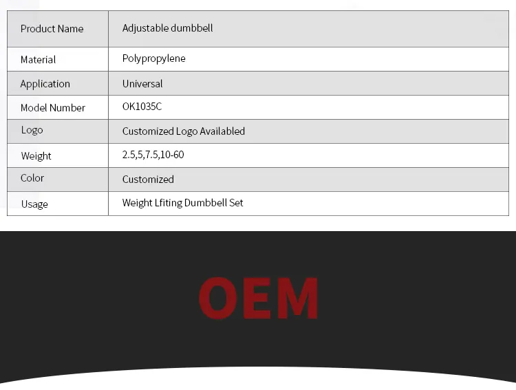 Adjustable Dumbbell Set View 5