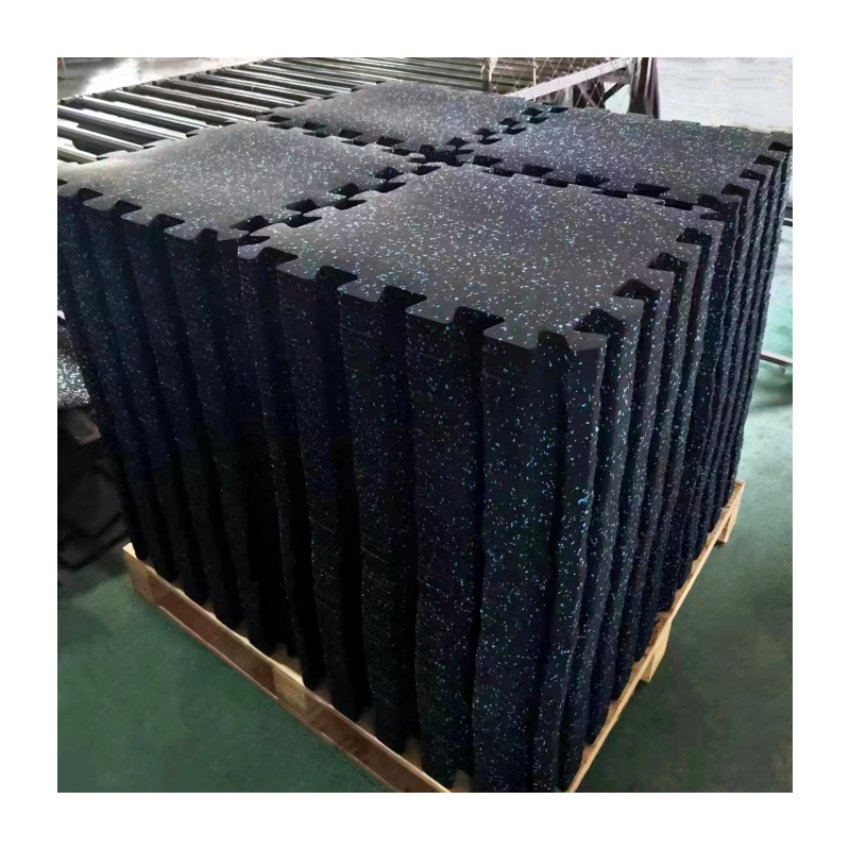 Free Sample Heavy Duty Interlocking Rubber Mats Gym Flooring Tiles