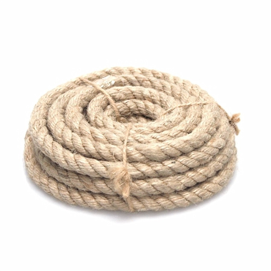 Climbing 1.25" Manila Battle Rope by Muscle Ropes