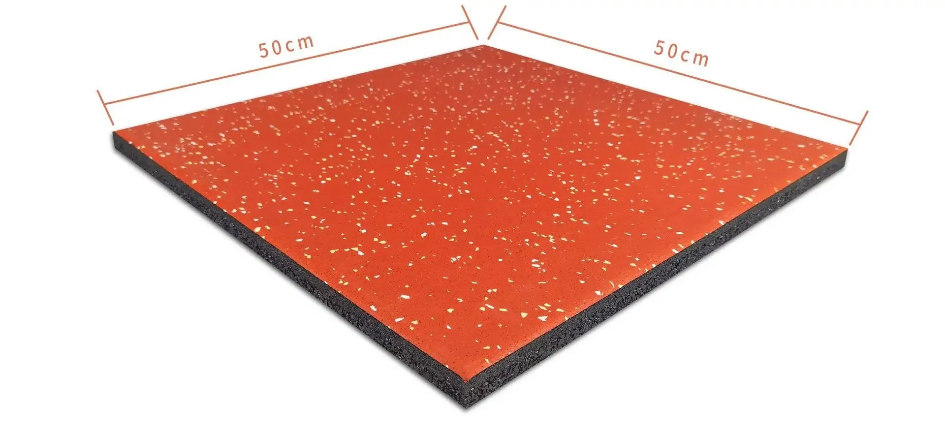 New Design EPDM Gym Rubber Floor Mat, High-Density and Durable Rubber Flooring Mats