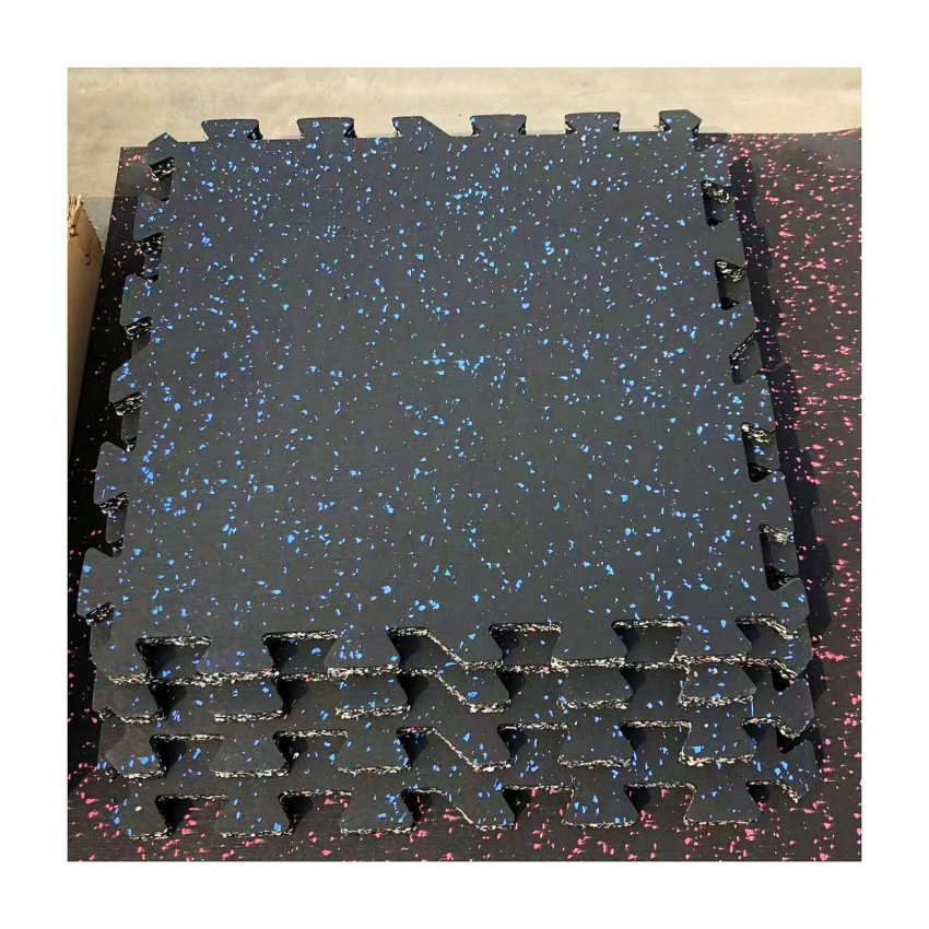 Free Sample Heavy Duty Interlocking Rubber Mats Gym Flooring Tiles