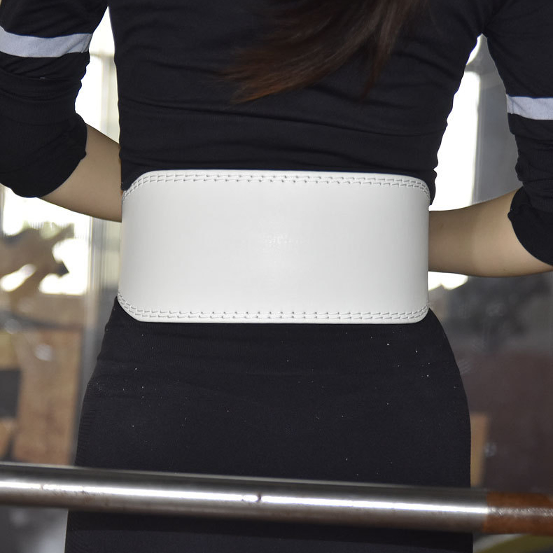 Fitness Protective Neutral Gym Fitness Back Support Leather Weightlifting Belt