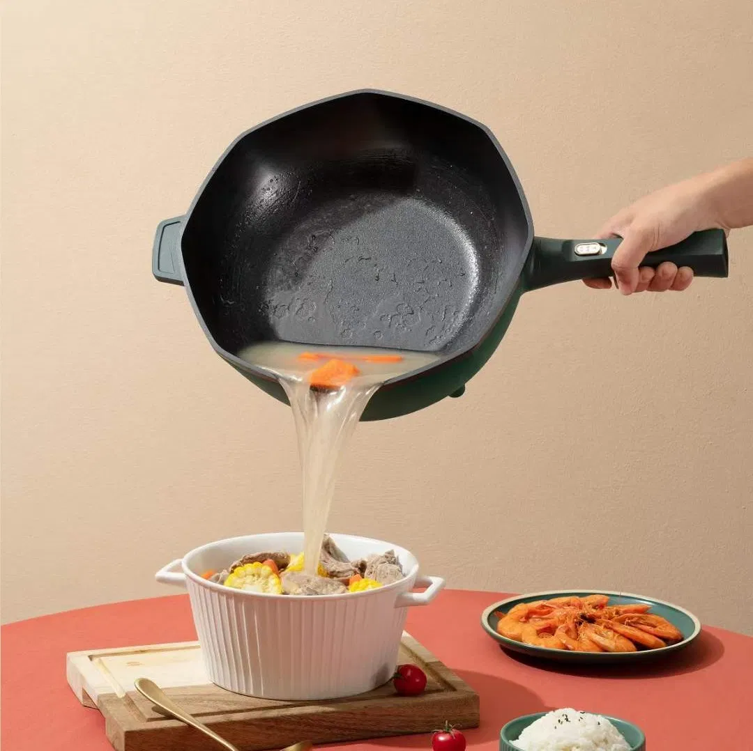 مقلاة كهربائية ذكية مع لوحة كمبيوتر، 32cm, 1500W