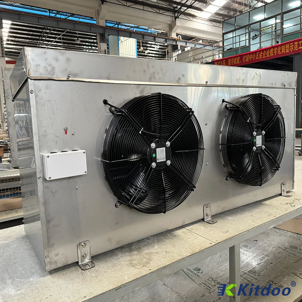 جميع المبخرات عالية الضغط المصنوعة من الفولاذ المقاوم للصدأ CO2 وغاز الأمونيا للتخزين في غرف التبريد