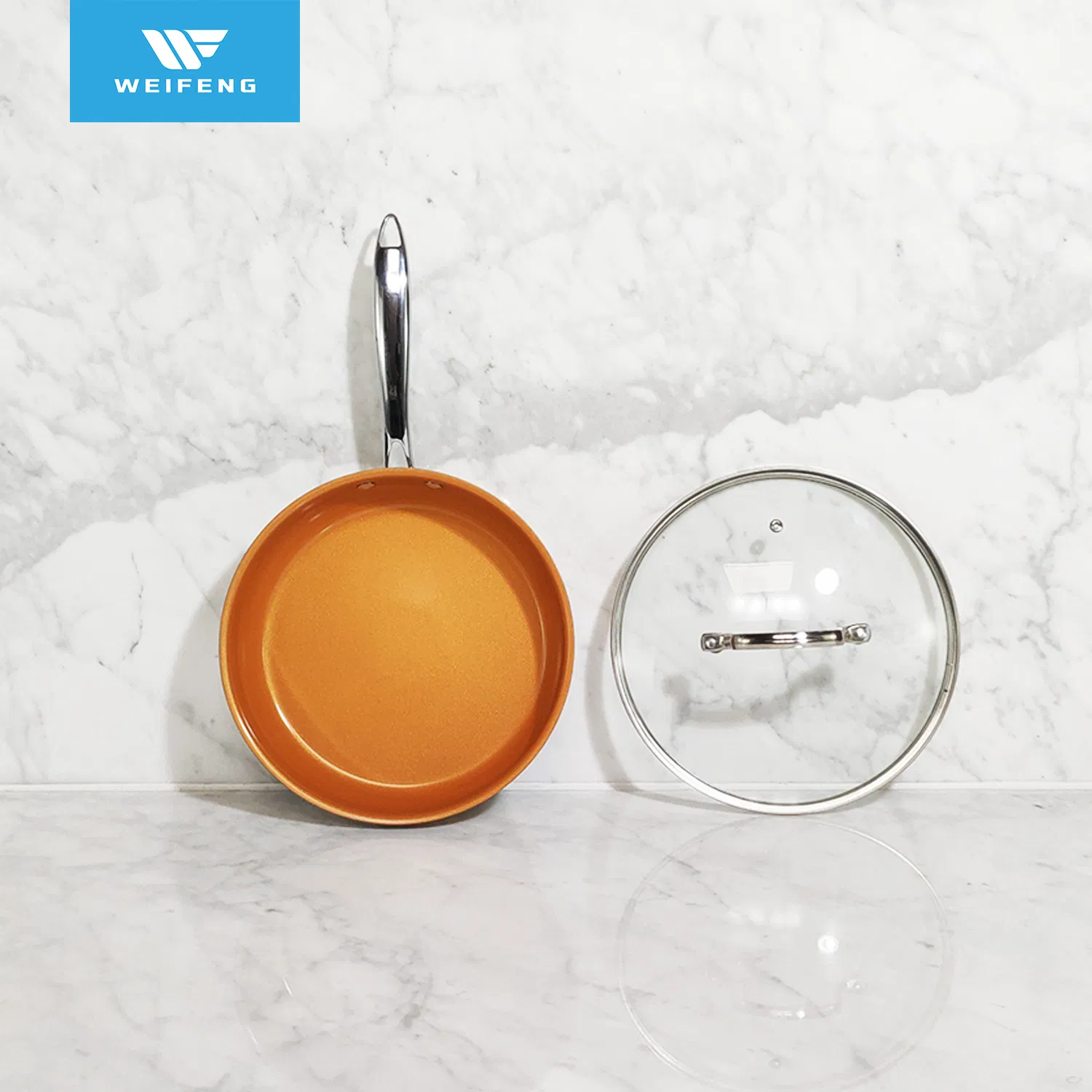 أدوات المطبخ 8PCS مجموعة أواني طهي من الفولاذ المقاوم للصدأ ذات مقبض معدني بجودة احترافية
