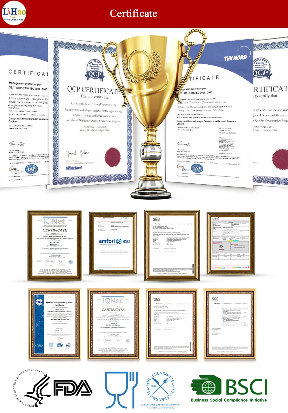 Certificates