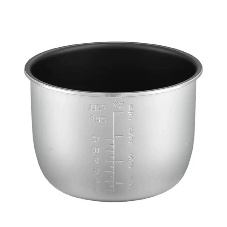 أسلوب جديد عالي الجودة 5 / 6 لتر طباخ أرز كهربائي ضغط مطبخي بسعة كبيرة جدًا من الفولاذ المقاوم للصدأ للفنادق CE TUV RoHS وعاء ضغط فوري