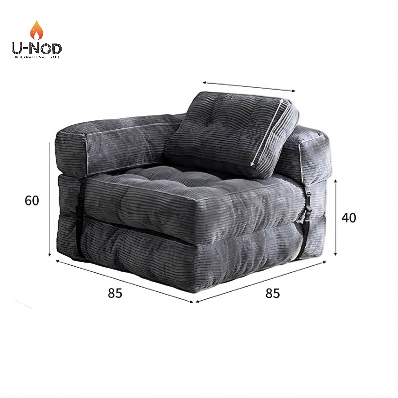 Wholesale Luxury Modern Classic Upholstered Wedding White Sectional Compress/Compression/Compressed Sofa for Modular/Leisure/Cloud/Vacuum/Living Room