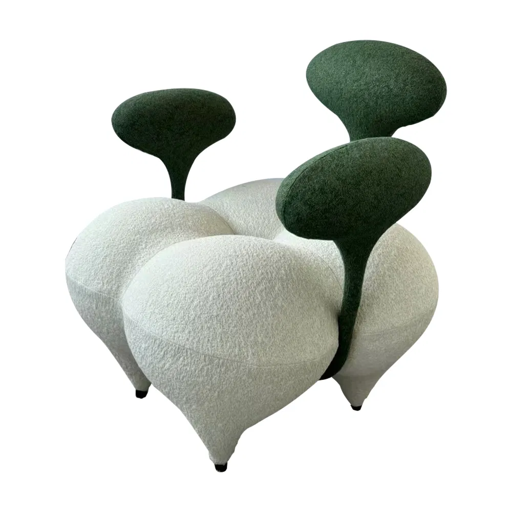 Green Magic Balloon Wingback Chair Living Room Comfy Inflatable Looks Lounge Chair Modern Stylish Hotel Lobby Chair Furniture