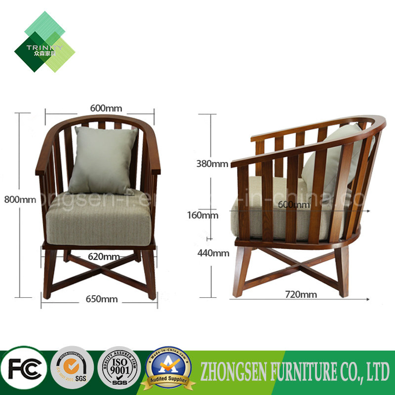 Wholesale Wingback Chair Used Living Room Chair for Sale (ZSC-49)