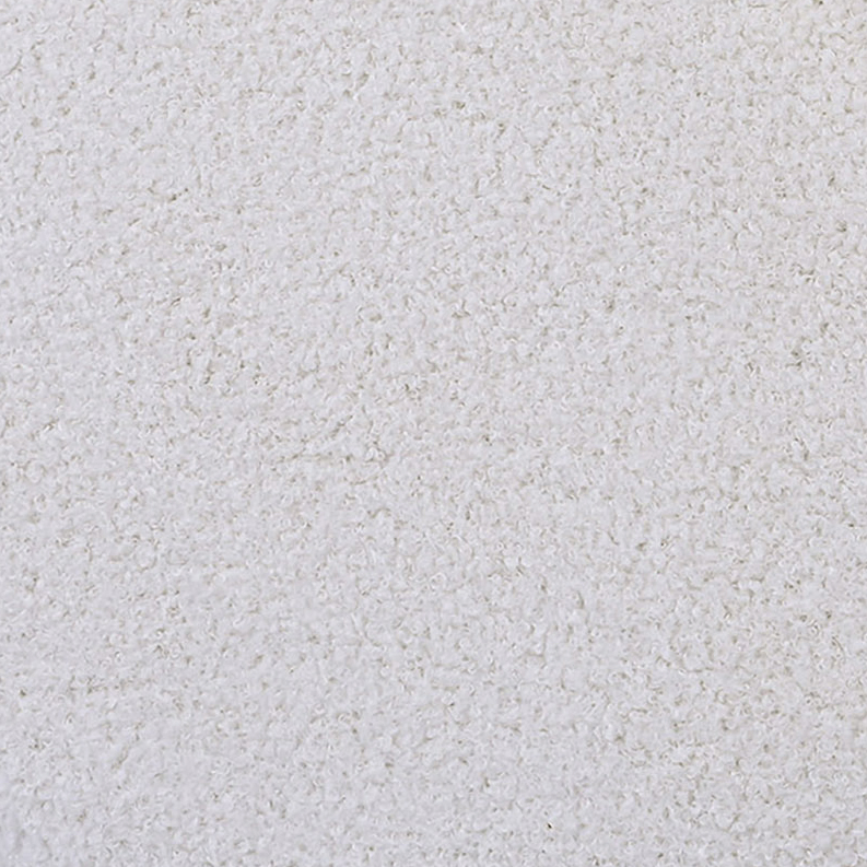 Round Storage Boucle Ottoman White Ottoman Poufs for Living Room, Sherpa Storage Ottoman Stool, Cute Teddy Foot Rest, White Makeup Vanity Stool