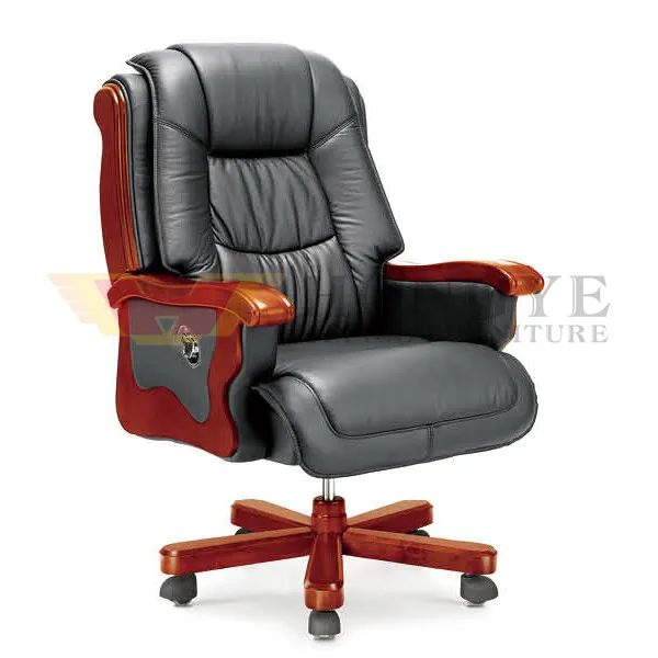 Executive Wooden Chair Detail