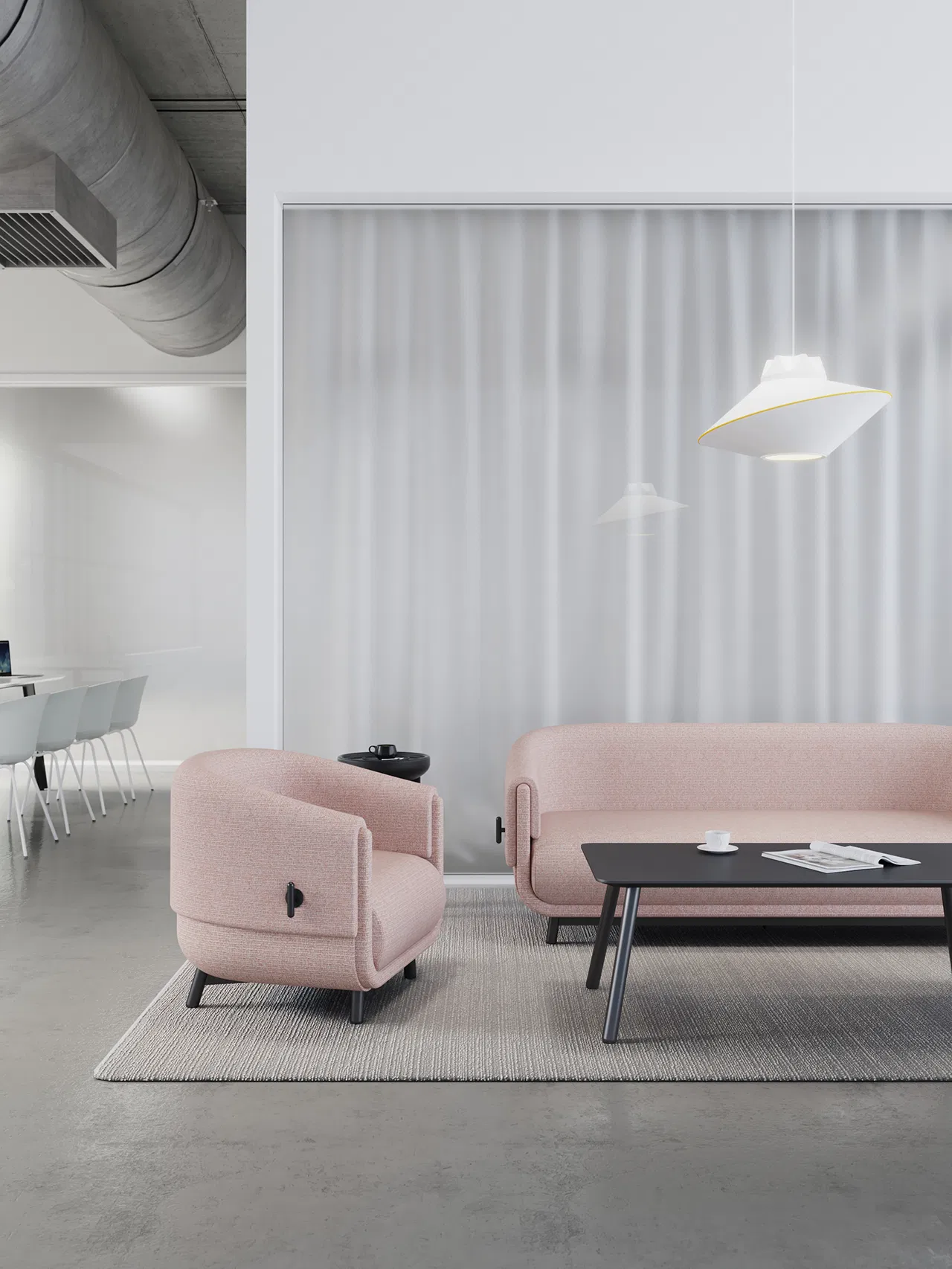 Luxe Genuine Leather Loveseat for Modern Living Room Furniture