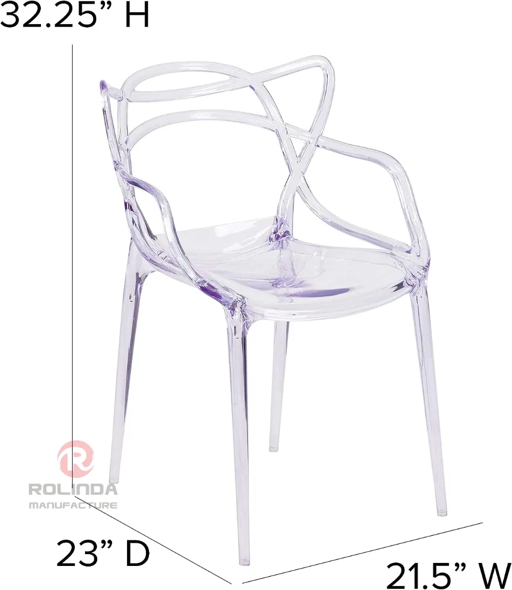 Transparent Fluid Style Chair