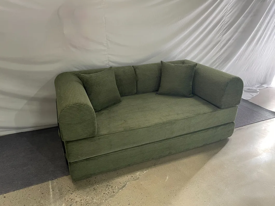 Compact Studio Compressed Apartment Loveseat Sleeper