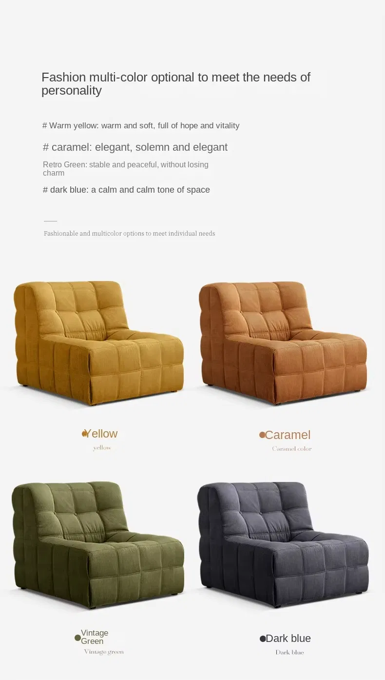 Waffle Grid Sofa 6