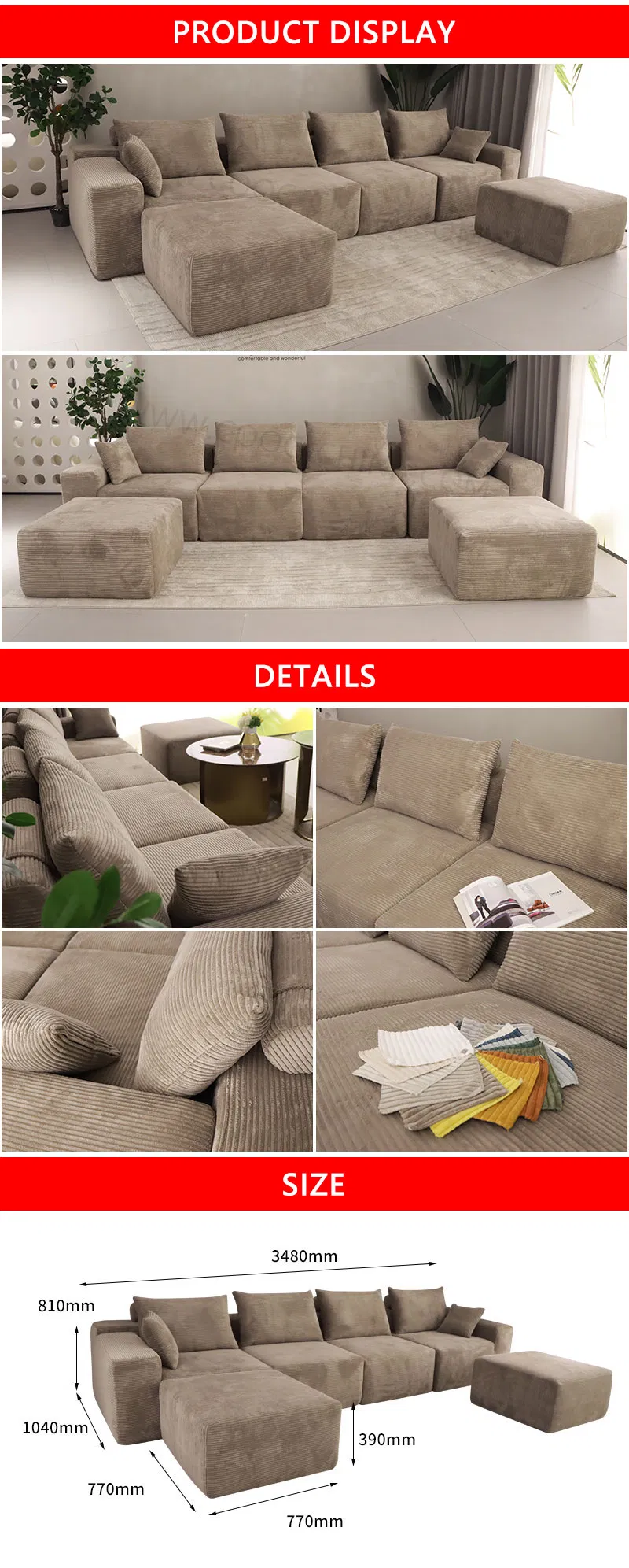Sofa Details
