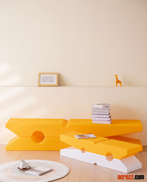 Dining Furniture Stack Banquet Squares Halls Public Area PE Long Clip Bench