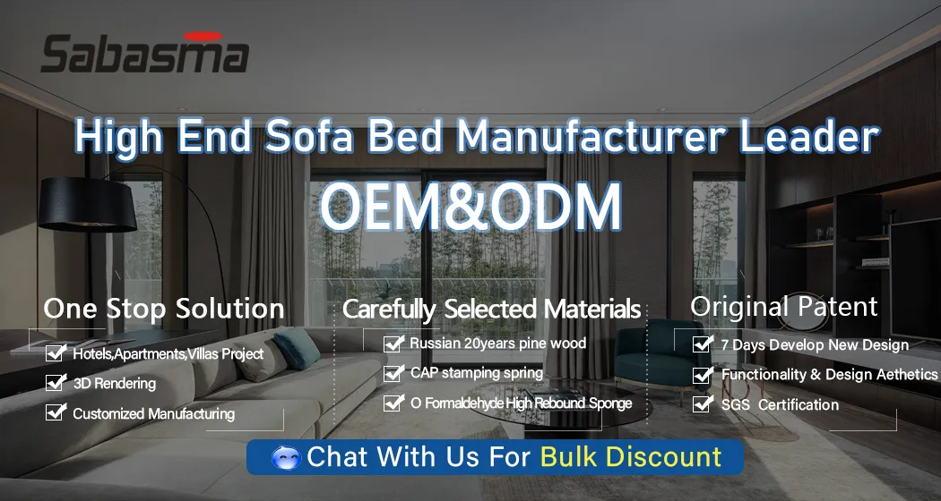 Wooden Modern Convertible Futon Sofa Come Bed