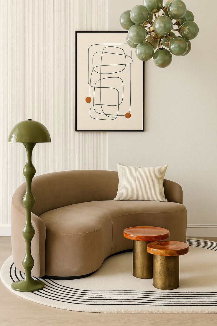 Strong Kiln-Dried Wood Frame Loveseat