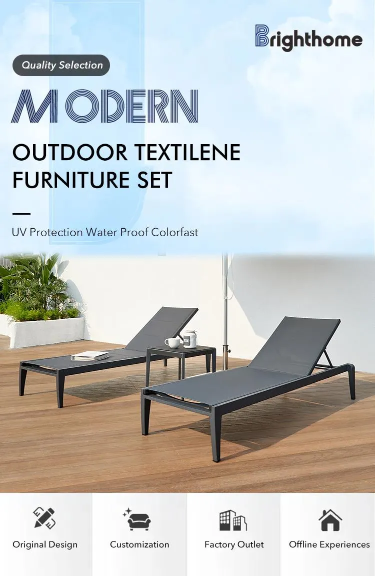 Outdoor Chaise Sun Lounger