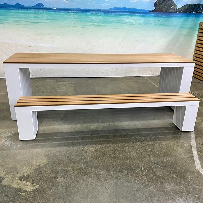 Long Beer Picnic Dining Outdoor Bench