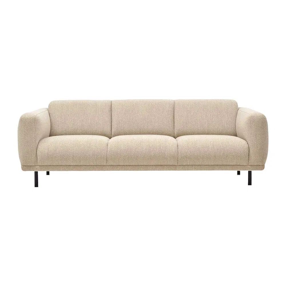 Strong Kiln-Dried Wood Frame Loveseat