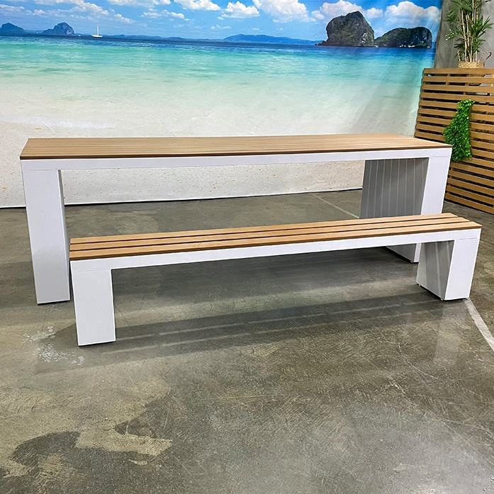 Long Beer Picnic Dining Outdoor Bench