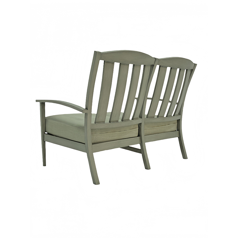 Factory Wholesale Home Patio Garden Loveseat Set Aluminum Outdoor Furniture Hotel Waterproof Luxury Rope Sofa