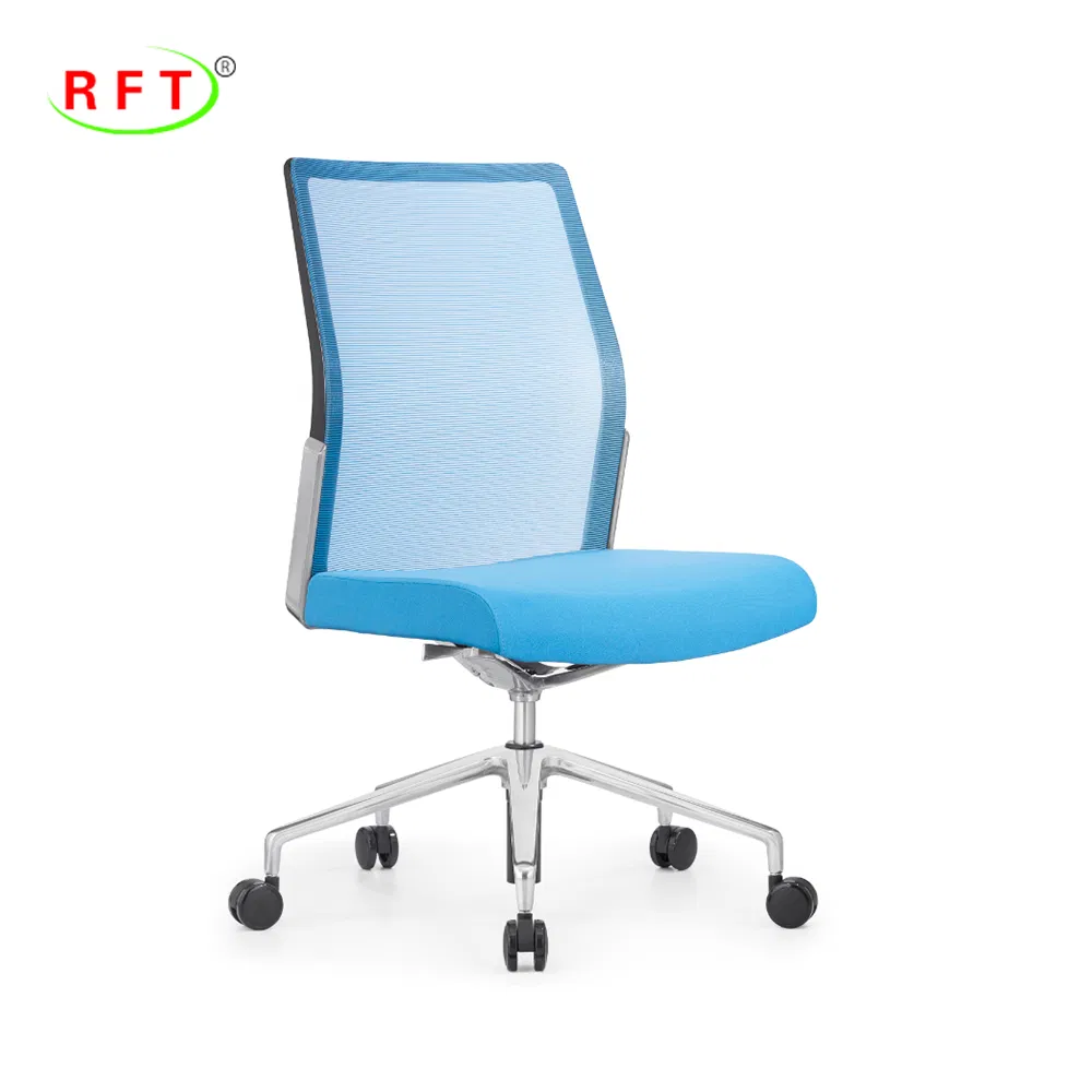 Modern Blue Mesh Office Furniture Revolving Executive Manager Desk Chair